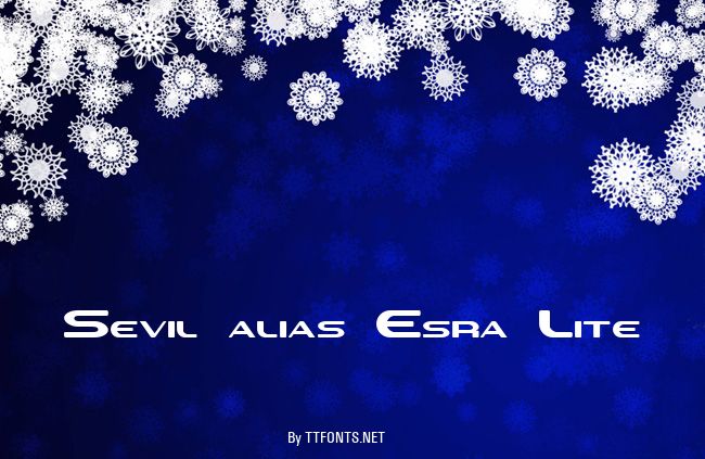 Sevil alias Esra Lite example